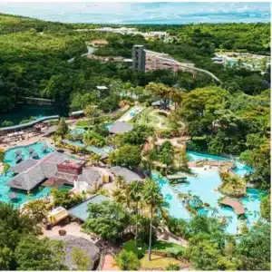 Parque em Caldas Novas no estado de Goiás