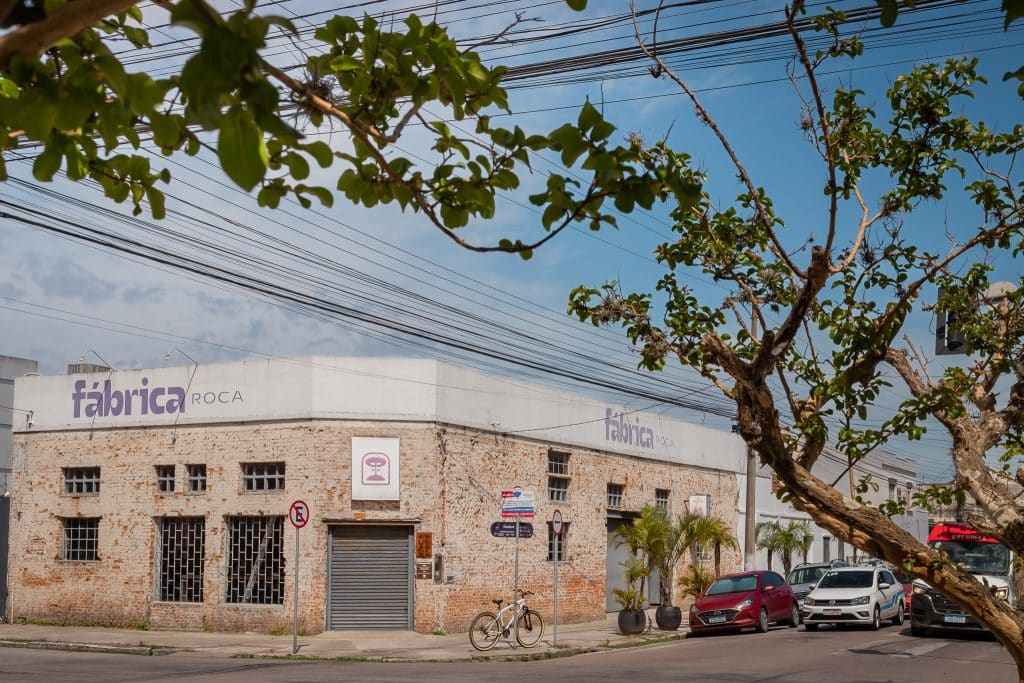 Fábrica Roca em Pelotas, na Rua Rafael Pinto Bandeira